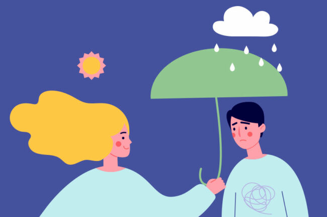 27_blog pessoa segurando guarda chuva para outra pessoa